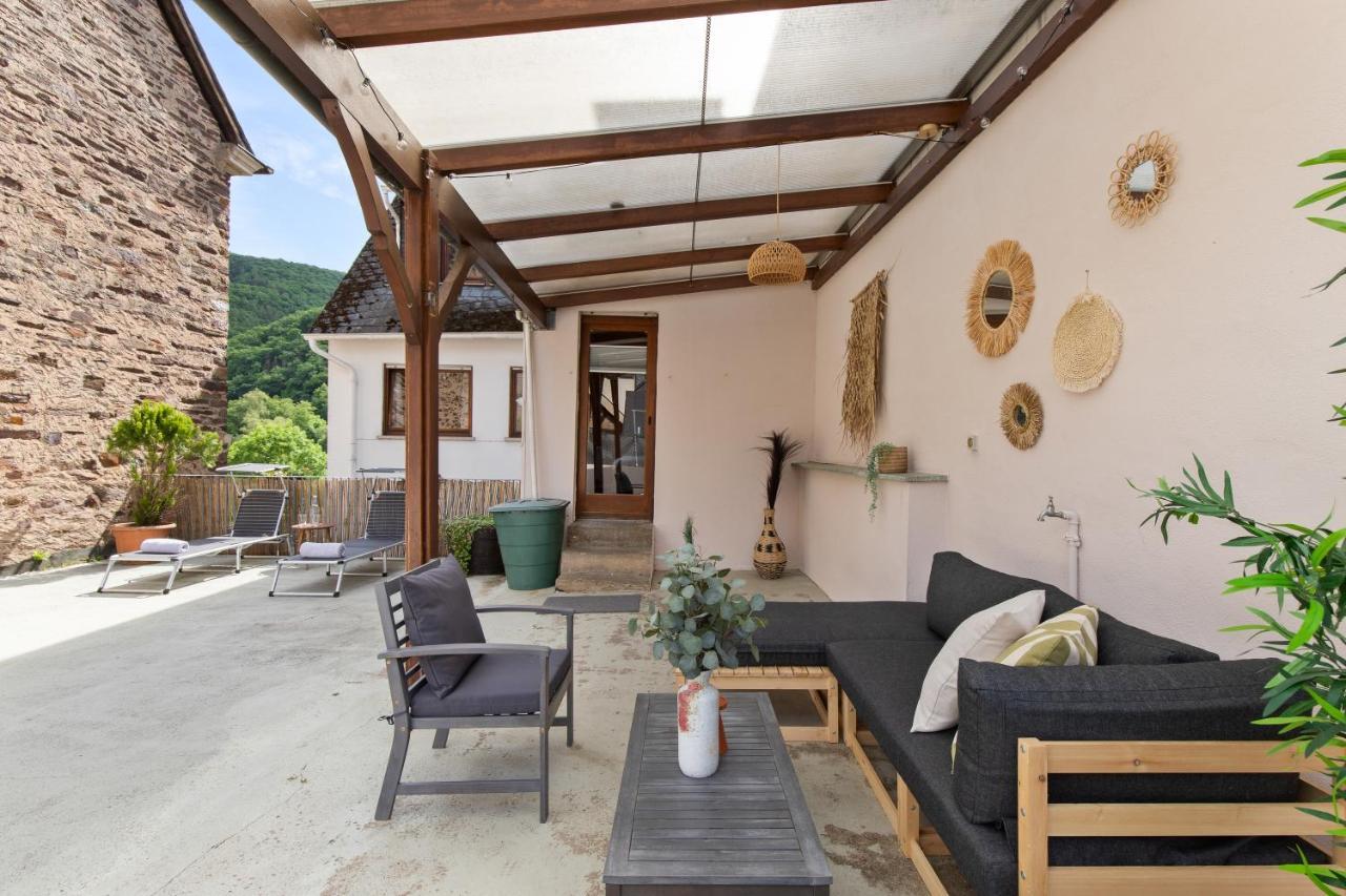 Haus Blaue Traube Mit Moselblick Apartment Ediger-Eller Exterior photo