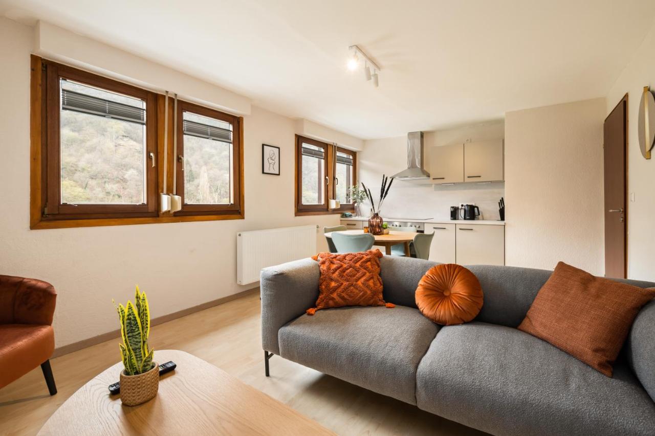 Haus Blaue Traube Mit Moselblick Apartment Ediger-Eller Exterior photo
